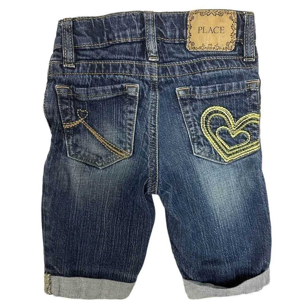 The Children’s Place Cuffed Jeans Size 5 Medium Wash